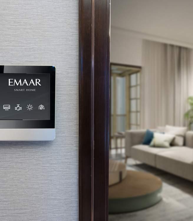 TECHNOLOGY Smart Home Technology Born out of Emaar s partnership with global blue-chip technology companies, homes in this district are an embodiment of contemporary comfort.