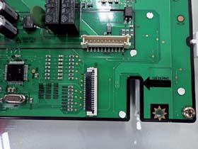 4. Troubleshooting 4-1 Failure Display Codes - SE - *Disconnect power. *Take out keypad cable from the Sub PCB.