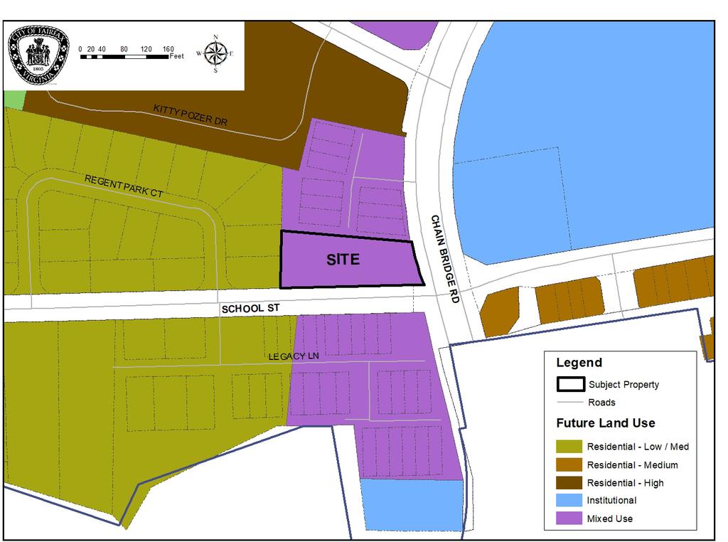 Land Use The subject property is designated as Mixed Use on the Comprehensive Plan Future Land Use Map as indicated in Figure 2. which supports the proposed use.