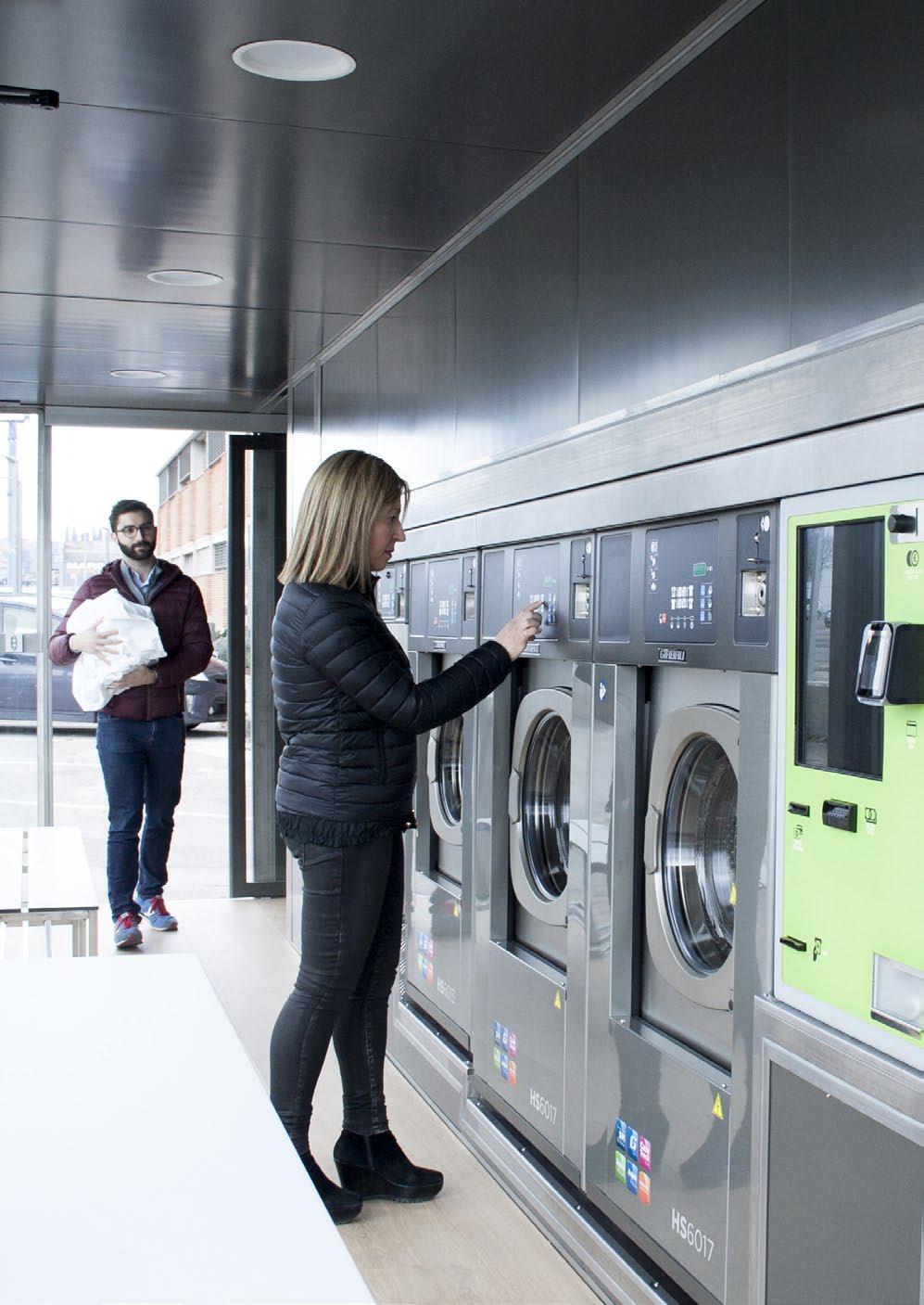 NEW-CONCEPT PLUG&PLAY VENDED LAUNDRY Mobile Laundry by Girbau is the best solution for operating on new sites like petrol