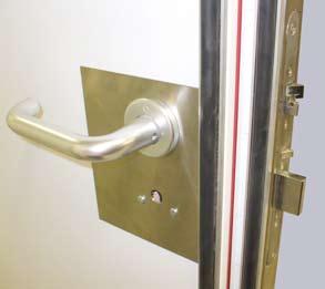 Locks Abloy EL561 door lock. Digital keypad entry system. Locks We can fit a wide range of locks and emergency exit furniture. The recommended lock for our standard doors is the Abloy EL 560.