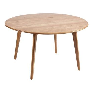 10 Dining table wood round, 4 persons, without chairs 17