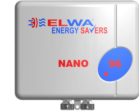 HOTRUN-VE RANGE WATER HEATERS - PRODUCT RANGE Small Hotruns Elwa product# kwatt Amp Delivery Temperature NANO 38 unlimited 213811 3.8 16 unlimited NANO 48 unlimited 214811 4.