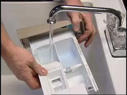 Maintenance of detergent softener bleach drawer 1.