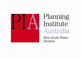 PO Box 484 North Sydney NSW 2059 T: 02 8904 1011 F: 02 8904 1133 nswmanager@planning.org.