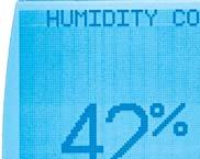 4.0 Humidity Level Adjustment NOTE 1: The thermostat must be confi gured by installer for humidity control to access the humidity