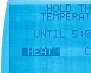 Heat Setpoint (default current Heat Setpoint): valid range: 55 F to Maximum Heating Setpoint Limit (section 5.6.
