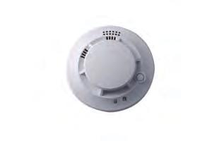 Smoke and Heat Detectors SD-8ZW-EL Smoke Detector Photoelectric sensor detects smoke Auto-calibration to readjust its detection threshold value Randomized supervisory signals check system integrity