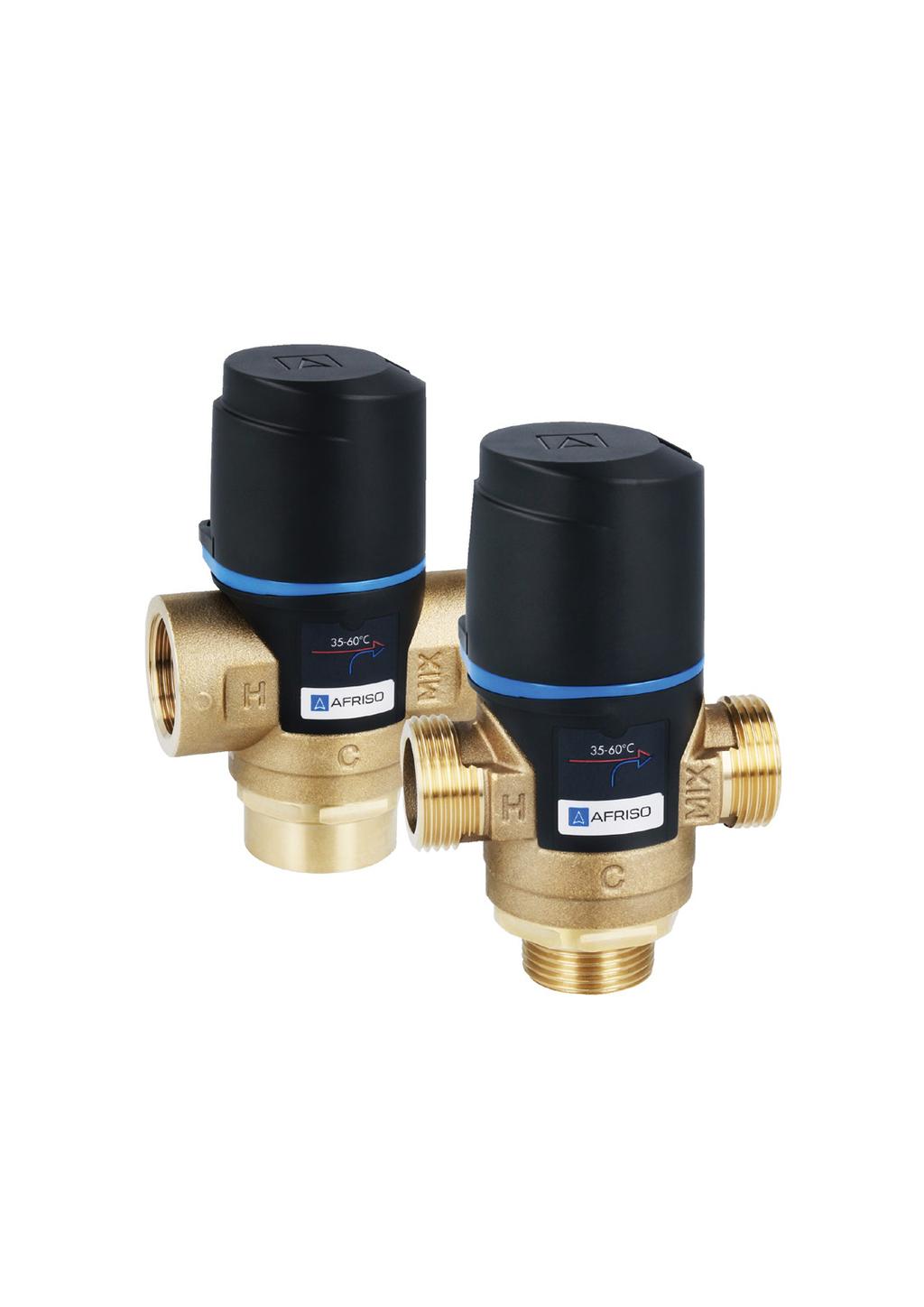 ProControl overview 20 Double scale Thermostatic mixing valves ATM The double legible scale