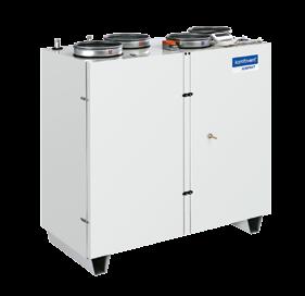 KOMPKT REcu 1200 Panel thickness 45 mm Unit weight 225 kg Nominal air flow 1200 m 3 /h Supply voltage (E) 3~ 400 V Supply voltage (W) 1~ 230 V Maximal operating current (E) 14,3 Maximal operating