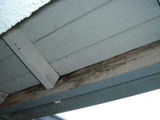 paper does not extend out over edges of rof sheathing.