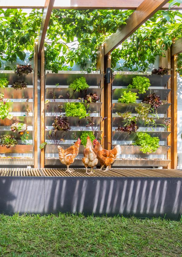 With all its permaculture, aquaponics, near carbon-neutrality and its distinctive street façade, this really is both a beautiful and sustainable