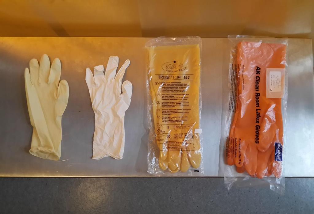 Gloves Latex Nitrile Tri-polymer