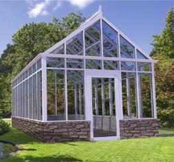 Our Meridian Estate Greenhouse line is the ultimate in elegant design. Thermally upgraded, the framing system allows for enjoyment in every season.