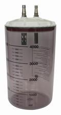 111-888-288 Suction jar 4l press-on cover, polycarbonate