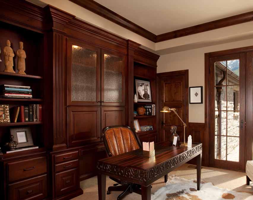 INTERIOR MOLDING The Finishing Touch The right moulding can add warmth, charm and elegance to your room.