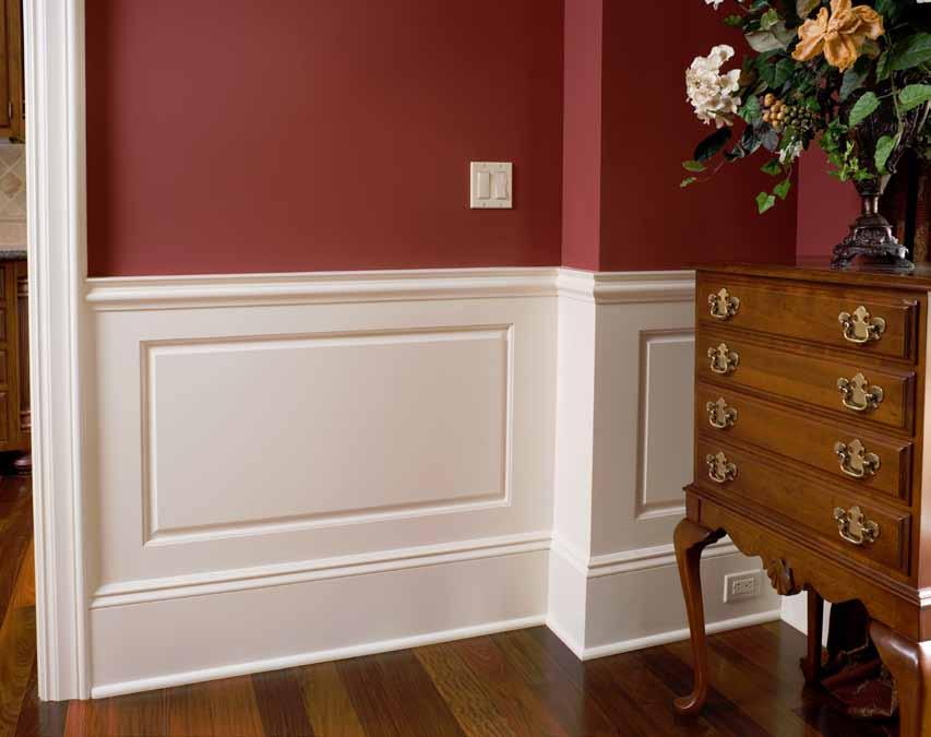 Custom Molding Combined With Seamless Raisewall Wainscoting SPECIALTIES Created For Your Home Sometimes off-the-shelf just won t do.
