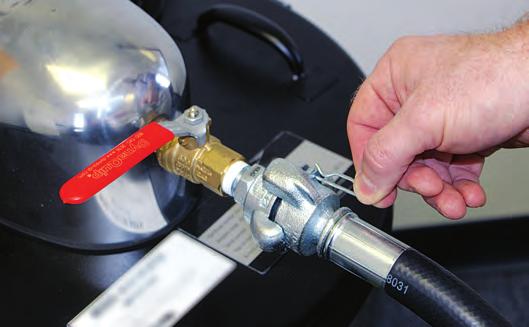 Only use this method if the compressed air distribution system has been