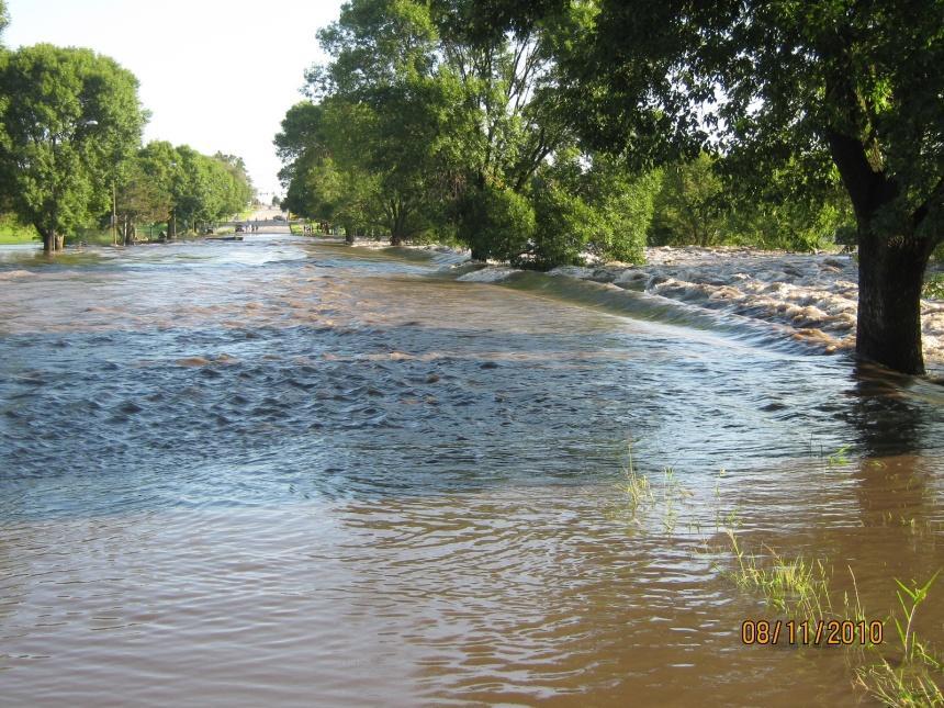 4 On August 10th Iowa State University and other communities along Squaw Creek and its tributaries, experienced a significant rain event that led to extensive flooding.
