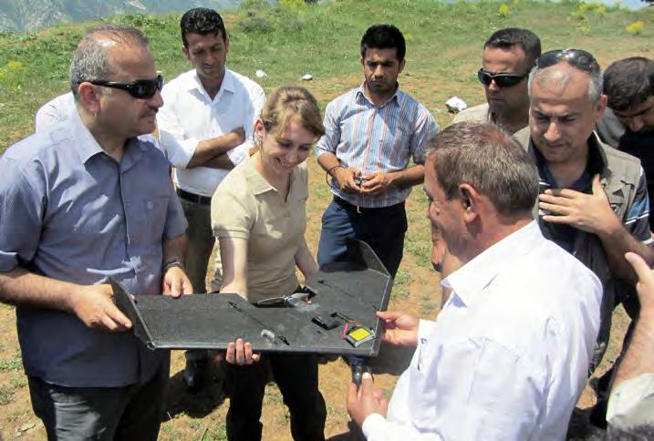 Geneva, 2018 UAV testing, Iraq, 2013, with