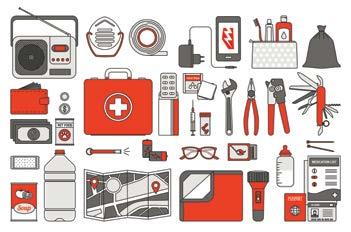 GET A KIT Put together an emergency kit and keep it somewhere easy to get if you have to evacuate.