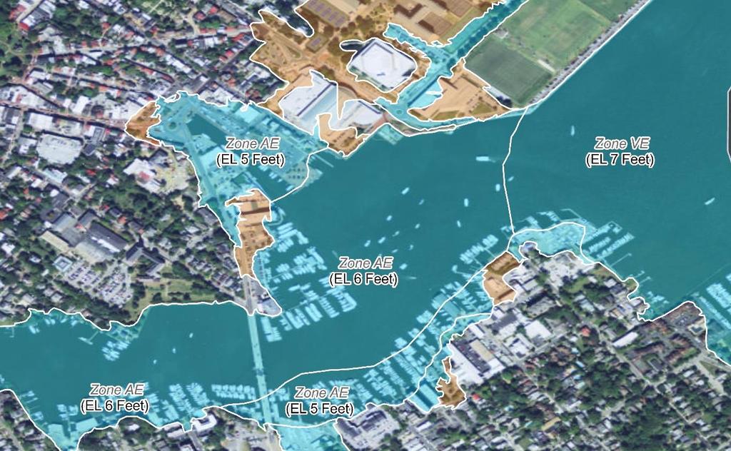 City of Annapolis / USNA Risk Assessment: FEMA Flood Insurance Rate Map Current FIRM Blue