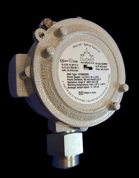 in ppm -10 C to +70 C Yes IP65 Sensor range Methane or LPG