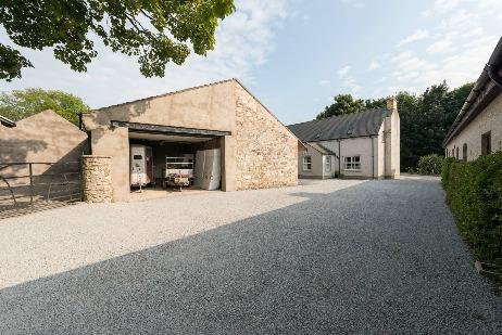 OUTSIDE Graveled drive to :- COURT YARD Enclosed secure court yard with wrought iron gate; water tap and gully drain. DOUBLE GARAGE 6.48m (21'3) x 4.