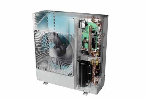 A future-proof solution, Daikin Sky Air A-series uses patented Daikin technology at the heart of the system 3-row