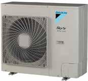 (RZAG-M* series) RZAG-MY1 15 RZASG-MV1 16 Air cooled Heat pump --Technology and comfort combined for commercial applications --Very compact and easy to install outdoor units --Maximum piping length