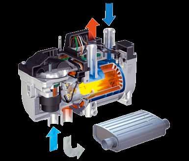 heater product range commercial 15 How the 2 COMMERCIAL WATER HEATER WORKS air from the environment and fuel from the vehicle tank are mixed and ignited in the combustion chamber.