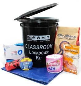 Online Active Shooter Training for Managers and Supervisors Some of the things we are working on: Classroom lockdown kits 5 gallon buckets (toilets) with supplies Communication Hard-wired direct