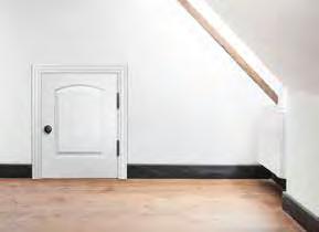 Custom Sized Doors For odd sized openings, doors can be crafted from standard flush and molded components, for example, attic