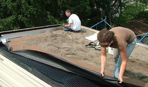 access/maintenance Built-in-Place Sloped roofs and flat roofs Permanent