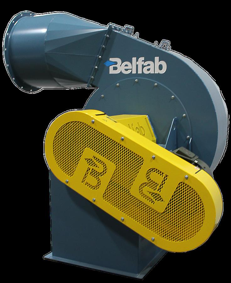 BELT-DRIVEN RBI RBI blowers are typically installed after the dust collector and in a clean air system.