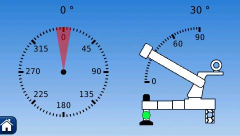 15. The DIAL SCREEN button accesses the dial screen. This screen provides a visual representation of boom angle and swing angle for cranes with a swing potentiometer.