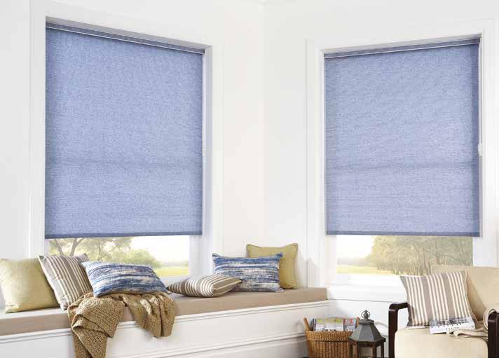 MODERNISE your home with motorisation Louvolite is proud to offer an innovative new range of battery operated and mains powered window blinds.