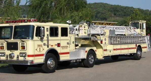 Ladder 3, now serves as Truck 1 in Monessen, PA.