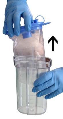 Remove the sealed liner from the jar and replace with a new one. 7.
