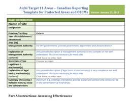 Part II: Assessing Candidate Areas Definitions and criteria used to assess candidate areas for eligibility