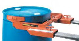 Steel Drum Grabbers Lift and transport one 45 imp. gal./55 US gal.