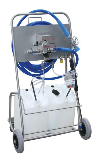 MOBILE CLEANING SYSTEMS From foaming carts to all in one washdown, foaming and sanitising units, Powerflo has a mobile solution for your situation.