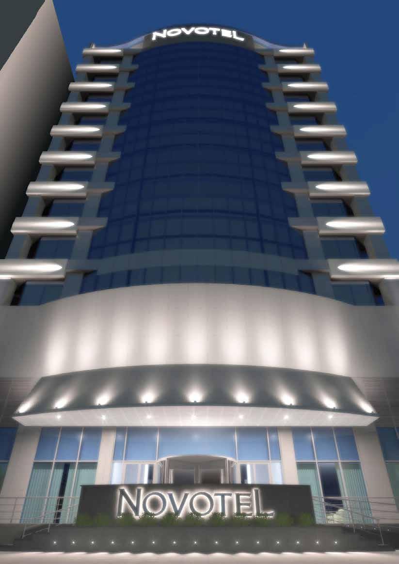 16 NOVOTEL HOTEL (SAUDI ARABIA) GLP supplied a large volume of high efficiency indoor and outdoor LED lighting to the Novotel Hotel in Jeddah, Saudi Arabia.