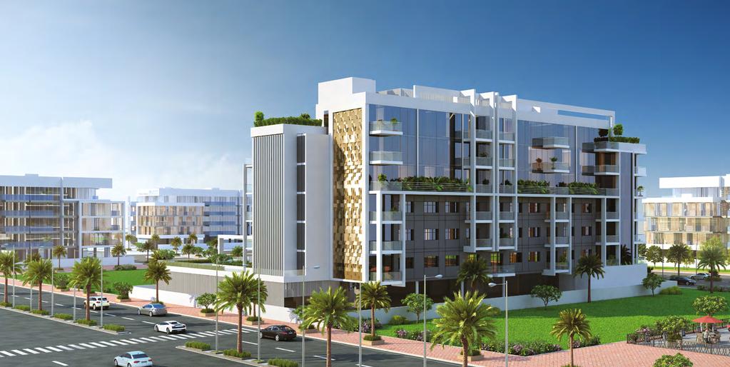 Connected Serenity Azizi Greenfield is ideally located in the heart of the Azizi Meydan Avenue project.