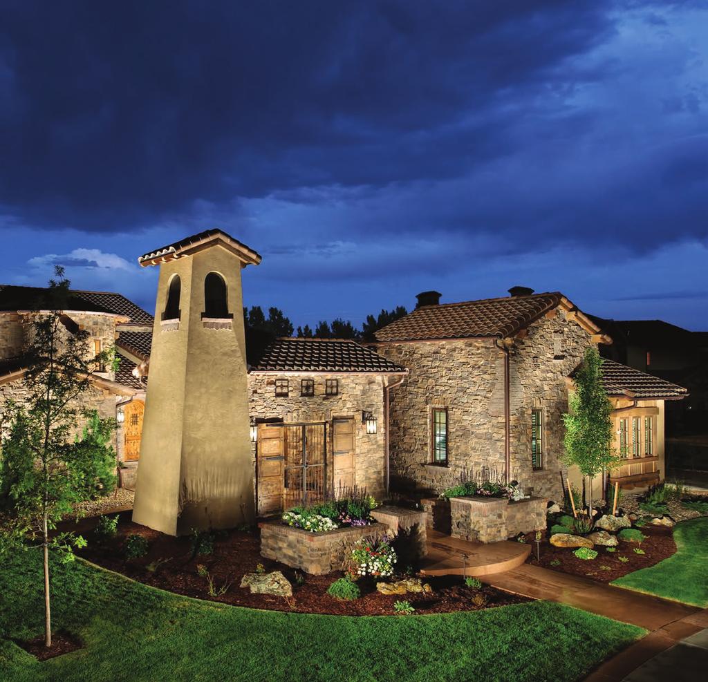 TUSCAN RETREAT Inspired by a nearby barn, this Tuscan-style home shines with Old World charm.