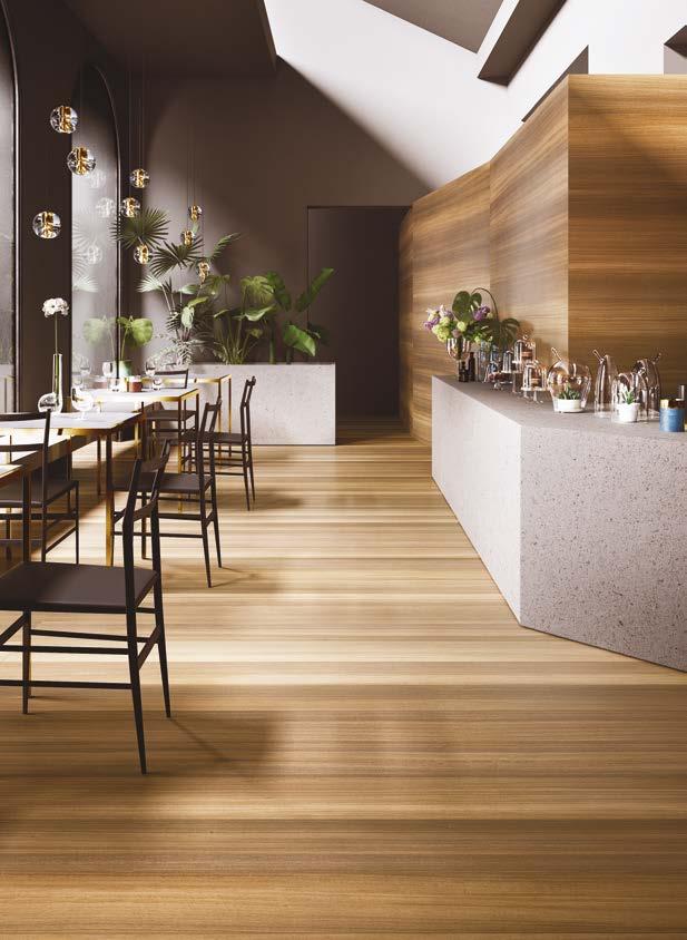 Smelter Wood effect Bodleian Wood effect Smelter is a beautiful mix of metallic concrete 100mm thick porcelain tiles up to in size.