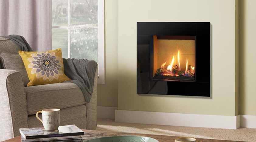 Key Features 1. Choice of frame styles including Espirit surround 3 4 5 7 9 8 1 2. Large and small sections of Esprit surround can be fitted either above or below fire 3. Shallow firebox depth 4.