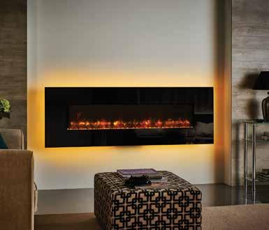 offers an extensive array of highly realistic, stylish electric fires which are covered in separate dedicated