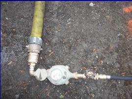 PIT EXAMPLE PILOT INFILTRATION TEST Hydrant Fire