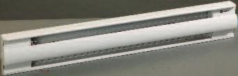 OFM Electric Baseboard Heater A distinctive style The OFM baseboard heater is more compact than any other heater on the market while offering a high level of performance and strength.